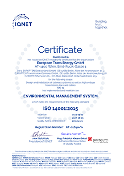 IQNet ISO 14001 IQNet ISO 14001