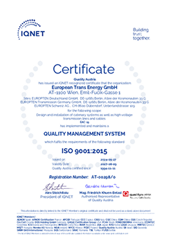 IQNet ISO 9001 IQNet ISO 9001